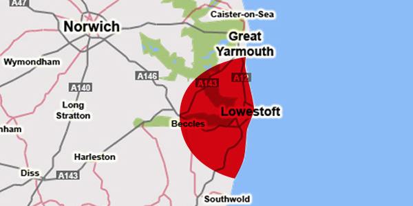 1 Driving School - Area covered