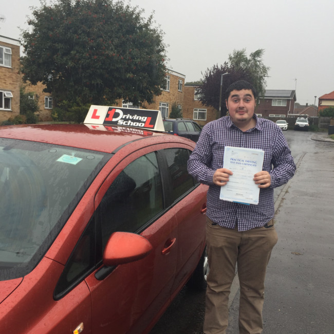 1drivingschool passed student