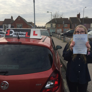1drivingschool passed student