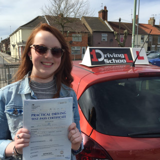 1drivingschool passed student