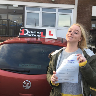 1drivingschool passed student